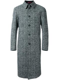 plaid mid coat Loveless