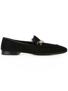 chain detailing moccasins  Cesare Paciotti