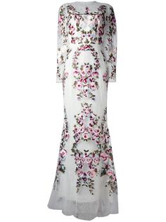 floral lace dress Zuhair Murad
