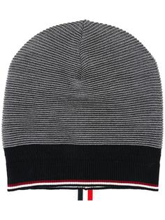 colour block beanie Thom Browne