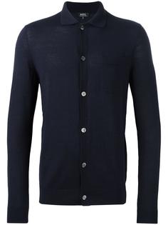 classic collar cardigan A.P.C.