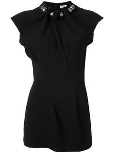embellished neck blouse Loewe