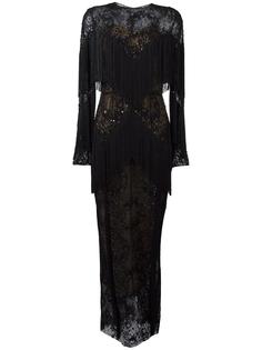 slip tassel maxi dress Zuhair Murad