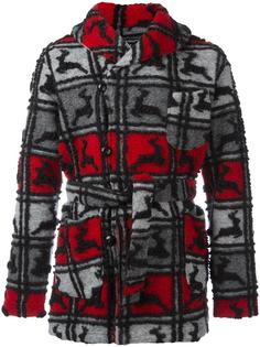 shawl collar knitted coat Engineered Garments