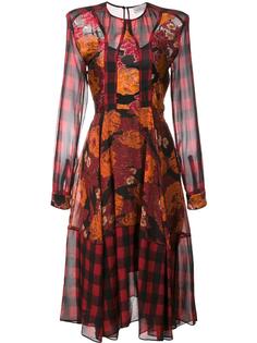 'Daphne' check printed dress Preen By Thornton Bregazzi