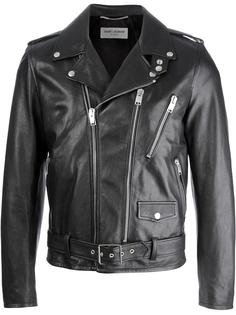 классическая байкерская куртка Saint Laurent