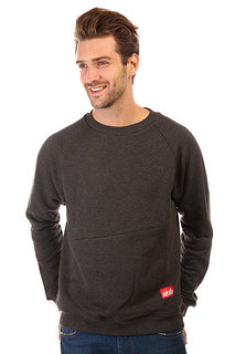 Толстовка кенгуру Skills Departmen Crewneck Anthracite