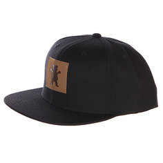 Бейсболка Grizzly Embossed Og Bear Snapback Black