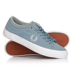 Кеды кроссовки низкие Fred Perry Kendrick Tipped Cuff Brushed Cotton Light Blue