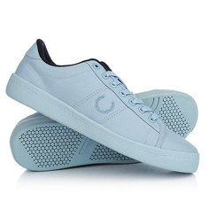 Кеды кроссовки низкие Fred Perry Reissue Tennis Shoe 2 Waxed Cotton Light Blue