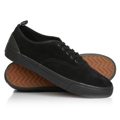 Кеды кроссовки низкие Fred Perry Barson Suede Black