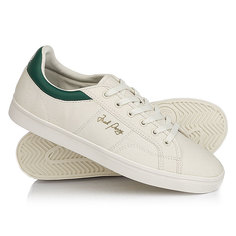 Кеды кроссовки низкие Fred Perry Sidespin Retro Tennis Canvas Beige