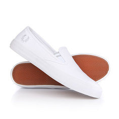 Слипоны Fred Perry Turner Slip On Canvas White