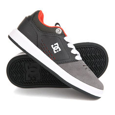 Кеды кроссовки низкие детские DC Crisis Grey/Black/Orange