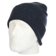 Шапка TrueSpin Plain Cuffed Heather Navy