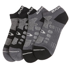 Носки низкие женские Oakley Performance Tech No Show Sock 2pk Jet Black