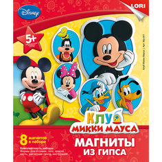 Магниты из гипса "Клуб Микки Мауса", LORI