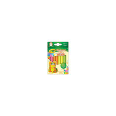 Незасыхающий пластилин "Неоновый", 8 цв Crayola