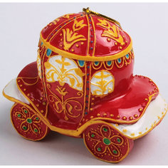 Новогоднее подвесное елочное украшение из полирезины (8.7x4.6x7.5) Феникс Презент