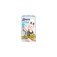 Подгузники Comfort, Mega Plus Maxi 7-14 кг (4), 80 шт., Libero