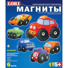 Фигурки на магнитах "Машинки", LORI