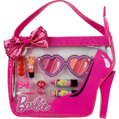 Игровой набор детской декоративной косметики в сумочке, Barbie Markwins
