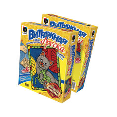 Витражная фреска, Кошка с клубком Фантазер