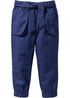 Брюки без застежки (темно-оливковый) Bonprix