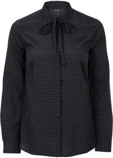 Блузка (кремовый/черный в полоску) Bonprix