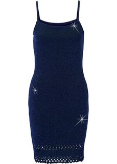 Платье с люрексом (ржавый) Bonprix