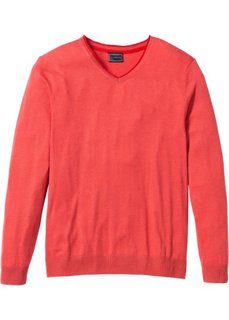 Пуловер Regular Fit с кашемиром (сине-зеленый) Bonprix