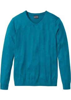 Пуловер Regular Fit с кашемиром (омаровый) Bonprix