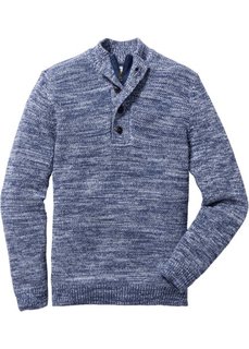 Пуловер Regular Fit (кленово-красный с узором) Bonprix