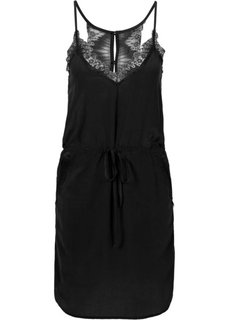 Платье на тонких бретелях (бордовый) Bonprix