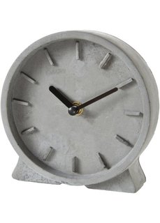 Настольные часы Дейв из цемента (серый) Bonprix