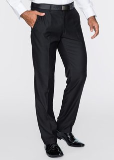 Брюки к смокингу Regular Fit, cредний рост (N) (черный) Bonprix