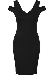 Трикотажное платье с молниями (вишневый) Bonprix