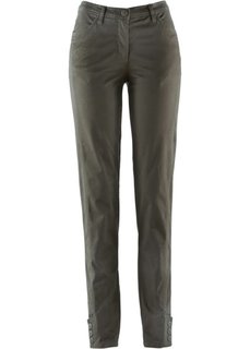 Стрейтчевые брюки (черный) Bonprix