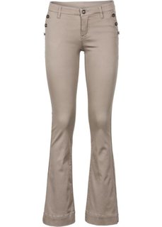 Брюки-стретч Bootcut (темно-синий) Bonprix