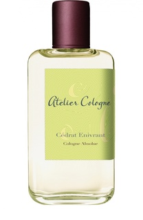 Парфюмерная вода Cedrat Enivrant Atelier Cologne