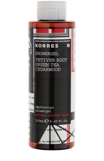 Гель для душа Корень ветивера Korres