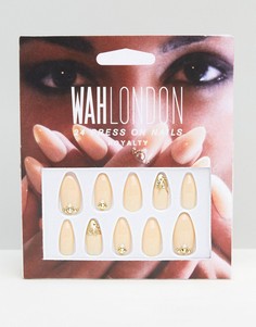 Накладные ногти WAH London &amp; ASOS - Royal Nude - Бежевый