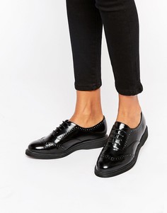 Броги из искусственной кожи New Look - Черный