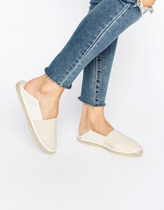 Эспадрильи‑слипоны ASOS JAX - Бежевый