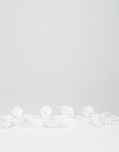 Гирлянда с бумажной отделкой лампочек в стиле оригами New Look - Белый