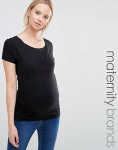 Футболка для кормления New Look Maternity - Черный