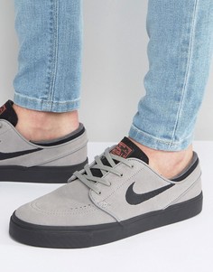 Серые кроссовки Nike SB Zoom Stefan Janoski 333824-054 - Серый