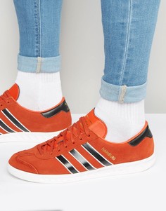 Красные кроссовки adidas Originals Hamburg S79989 - Красный