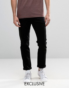 Черные узкие джинсы стретч Noak - Черный