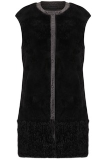 Меховой жилет из овчины La Reine Blanche